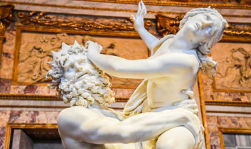 The sculpture entitled ?The Rape of Proserpina? by Gian Lorenzo Bernini on display at the ?Bernini? exhibition at Galleria Borghese in Rome, Italy, 30 October 2017. The show opens to the public from 01 November 2017 to 4 February 2018.
ANSA/ALESSANDRO DI MEO